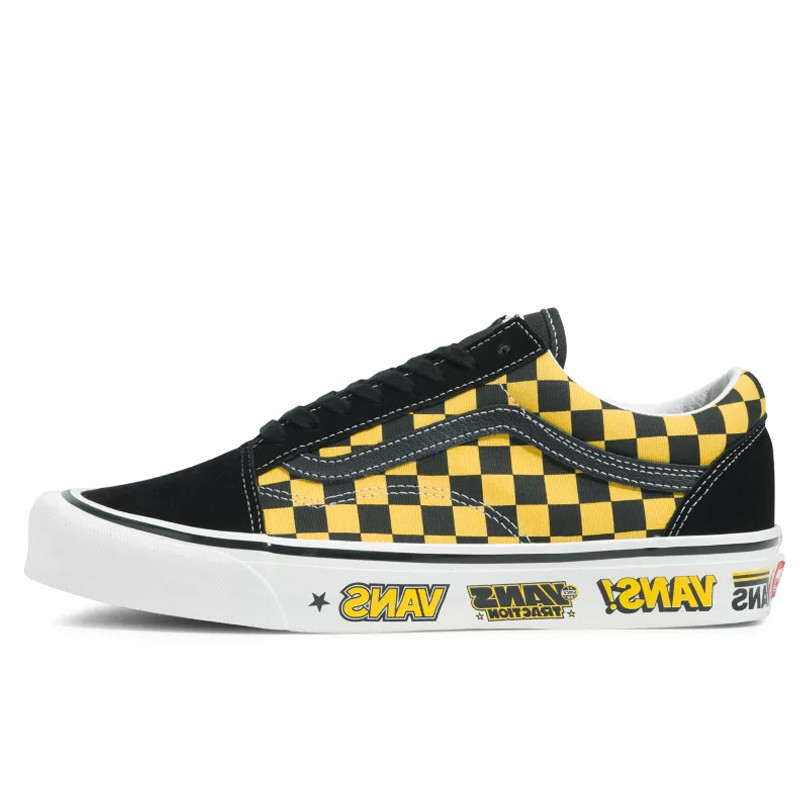 Sepatu Sneakers Vans Anaheim Factory Old Skool 36 Dx Spectra Yellow