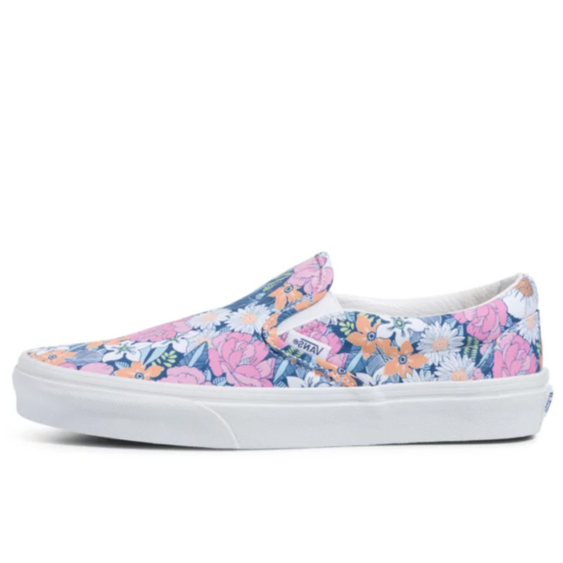 SEPATU SNEAKERS VANS RETRO FLORAL CLASSIC SLIP-ON