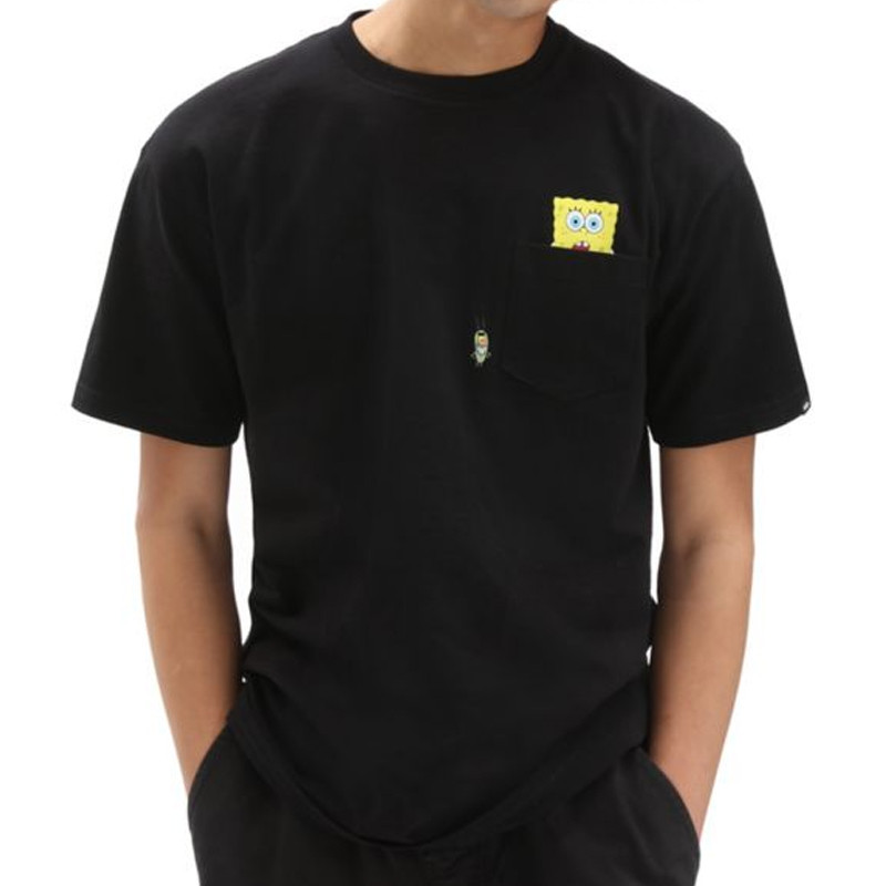 BAJU SNEAKERS VANS Spongebob Spotlight Pocket Tee