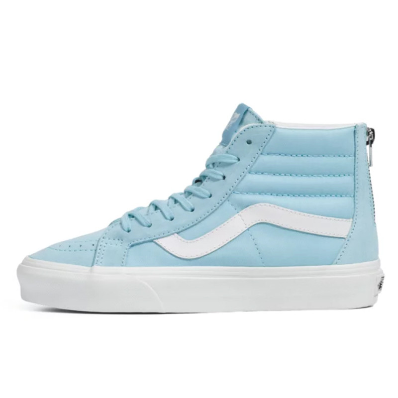 Sepatu Sneakers Vans Twill Sk8-hi Reissue Zip Aqtic