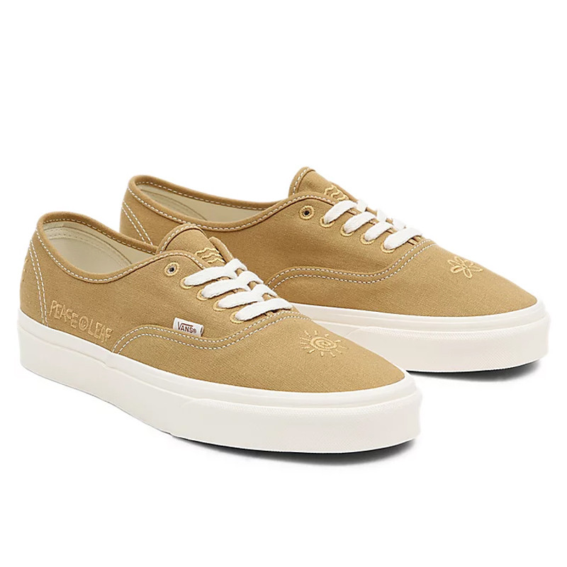 Jual SEPATU SNEAKERS Pria VANS ECO THEORY AUTHENTIC Beige Original