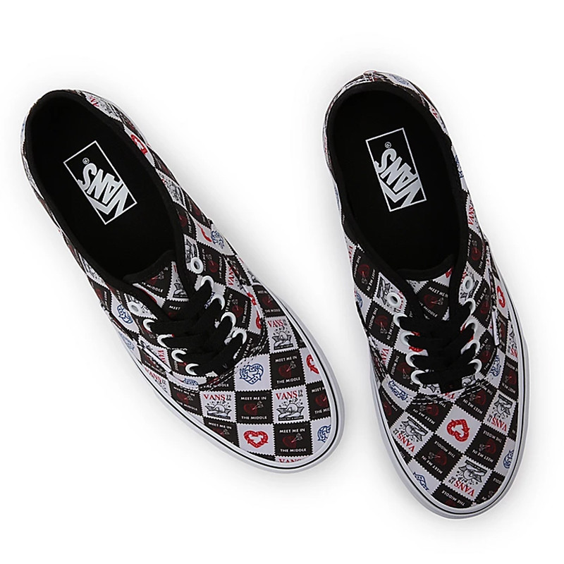 SEPATU SNEAKERS VANS LOVE LETTERS AUTHENTIC