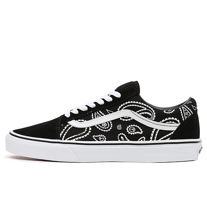 SEPATU SNEAKERS VANS PEACE PAISLEY OLD SKOOL