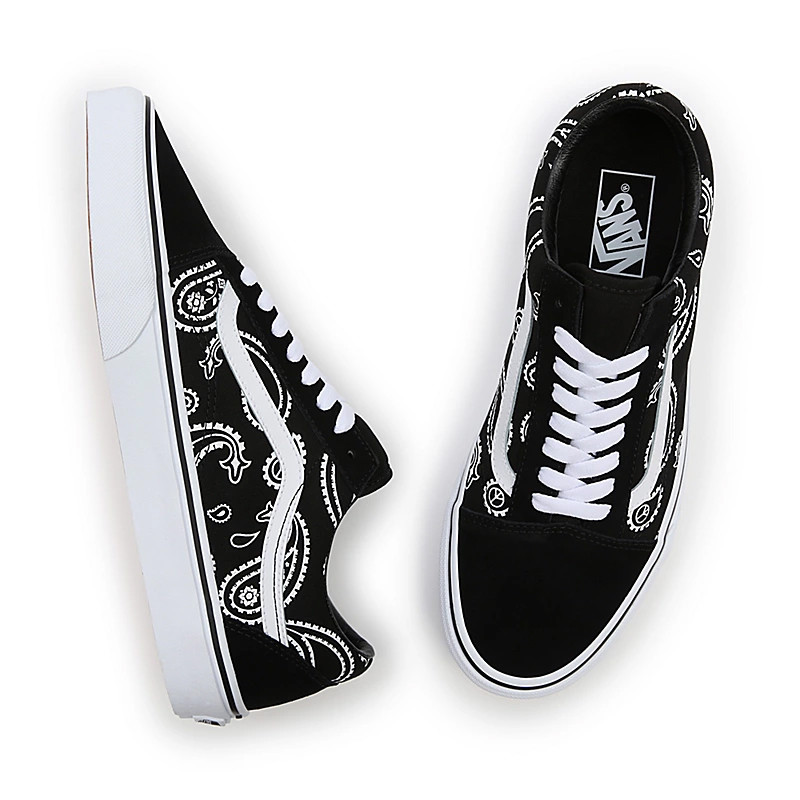 SEPATU SNEAKERS VANS PEACE PAISLEY OLD SKOOL