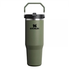 The Iceflow Flip Straw Tumbler DRIED PINE