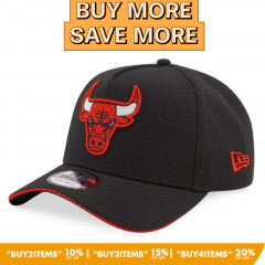 9forty a-frame nba mesh chicago bulls cap