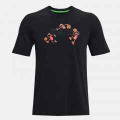 curry × sesame street elmo dribble tee
