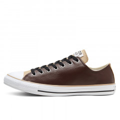 seasonal colour leather chuck taylor all star low top