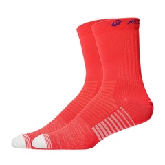 METASPEED SOCKS CREW Flash Red - Edo Purple