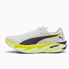 Beli Sepatu Lari Puma Deviate Nitro Elite 4 White-Apple Spritz Original 312127-06