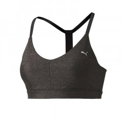 wmns low impact metallic strappy bra