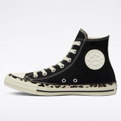 wmns chuck taylor edged leopard print high top