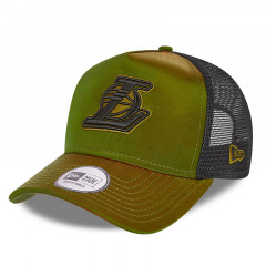 los angeles lakers hypertone a-frame trucker cap