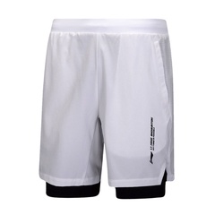 Li-ning shorts with compression underwear