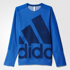 authentic logo crew sweatshirt