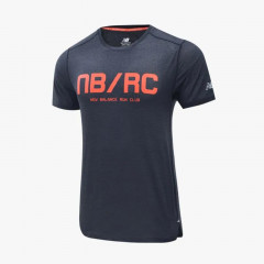 printed impact run short sleeve