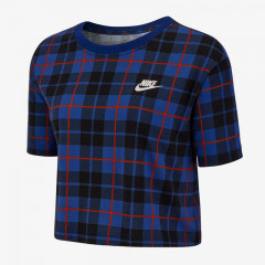 wmns sportswear futura plaid crop tee