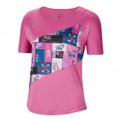 Wmns Icon Clash Sleeve Tee - Image 1