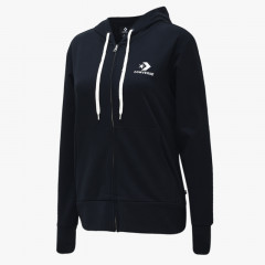 wmns star chevron emb fz hoodie