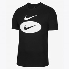 swoosh oval hybrid tee