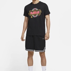 LeBron Pattern Printing Round Neck Short Sleeve - Image 2