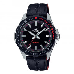 edifice dial leather strap