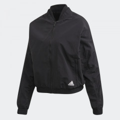 Wmns Woven Bomber Jacket - Image 1
