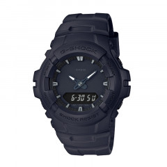 g-shock water resistance 200m black resin band