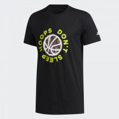 Hoops Don't Sleep Tee - Image 1