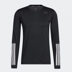 Techfit 3-Stripes Fitted Long Sleeve Top - Image 1