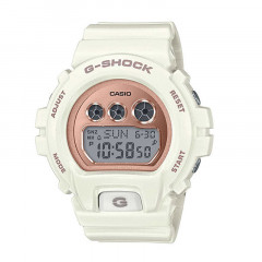 g-shock digital dial white resin strap