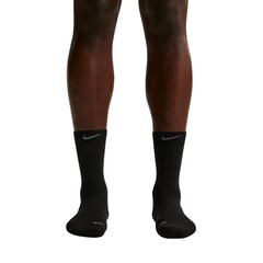 Lightweight Running Crew Socks 1PR Black