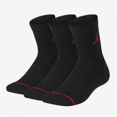cushioned jumpman crew kids socks
