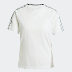 Own The Run E 3Stripes Tee Crystal Jade