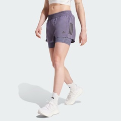 WMNS Own the Run Climacool 2-in-1 Shorts Preloved Violet