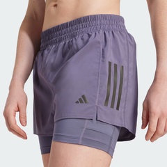 wmns own the run climacool 2-in-1 shorts foto 4