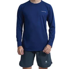 Long Sleeve Dry Fit Basic Navy