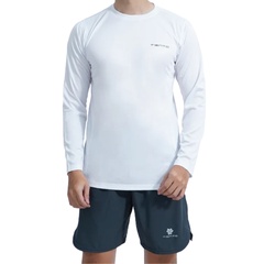 Long Sleeve Dry Fit Basic White