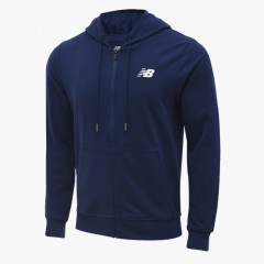 essential stacked logo fz hoodie