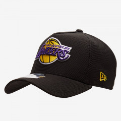 los angeles lakers black base a frame trucker cap
