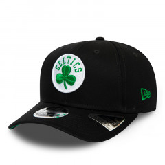 BOSTON CELTICS BLACK STRETCH SNAP 9FIFTY CAP - Image 1