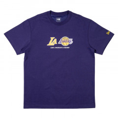 los angeles lakers nba double logos tee