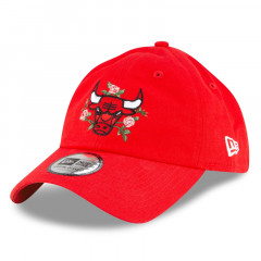 Chicago Bulls Red Bloom Adjustable Hat - Image 1