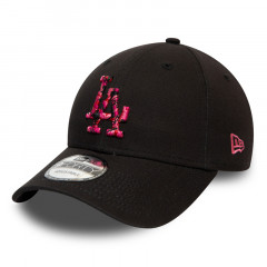 la dodgers camo logo black 9forty cap