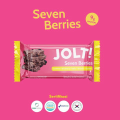 JOLT! Protein Bar Seven Berries pink