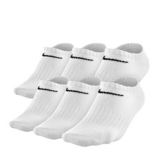 6pk cotton non-cushion no-show