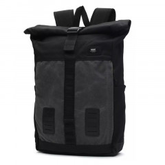 plot roll top bac asphalt backpack