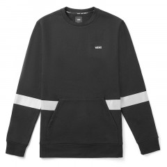 reflective crew sweater